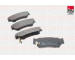 Sada brzdových destiček, kotoučová brzda FAI AutoParts BP607