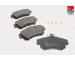 Sada brzdových destiček, kotoučová brzda FAI AutoParts BP608
