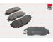 Sada brzdových destiček, kotoučová brzda FAI AutoParts BP612