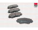 Sada brzdových destiček, kotoučová brzda FAI AutoParts BP618