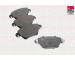 Sada brzdových destiček, kotoučová brzda FAI AutoParts BP631