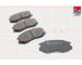 Sada brzdových destiček, kotoučová brzda FAI AutoParts BP636