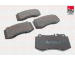 Sada brzdových destiček, kotoučová brzda FAI AutoParts BP644