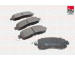 Sada brzdových destiček, kotoučová brzda FAI AutoParts BP660