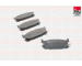 Sada brzdových destiček, kotoučová brzda FAI AutoParts BP661
