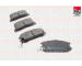 Sada brzdových destiček, kotoučová brzda FAI AutoParts BP673