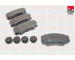 Sada brzdových destiček, kotoučová brzda FAI AutoParts BP699