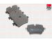 Sada brzdových destiček, kotoučová brzda FAI AutoParts BP703