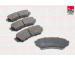Sada brzdových destiček, kotoučová brzda FAI AutoParts BP704