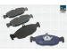 Sada brzdových destiček, kotoučová brzda FAI AutoParts FPBP106