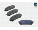 Sada brzdových destiček, kotoučová brzda FAI AutoParts FPBP302