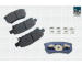 Sada brzdových destiček, kotoučová brzda FAI AutoParts FPBP308