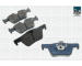 Sada brzdových destiček, kotoučová brzda FAI AutoParts FPBP501