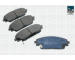 Sada brzdových destiček, kotoučová brzda FAI AutoParts FPBP567