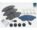Sada brzdových destiček, kotoučová brzda FAI AutoParts FPBP595