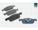 Sada brzdových destiček, kotoučová brzda FAI AutoParts FPBP669