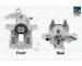 Brzdový třmen FAI AutoParts FPCA107L