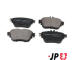 Sada brzdových destiček, kotoučová brzda JP GROUP 1363617610