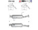 Filtr pevnych castic, vyfukovy system AS FD1102