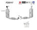 Filtr pevnych castic, vyfukovy system AS FD5117