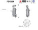 Filtr pevnych castic, vyfukovy system AS FD5264
