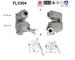 Filtr pevnych castic, vyfukovy system AS FL5304