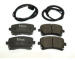 Sada brzdových destiček, kotoučová brzda KAWE 810072