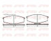 Sada brzdových destiček, kotoučová brzda KAWE 0129 02