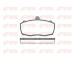Sada brzdových destiček, kotoučová brzda KAWE 0159 00