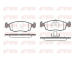 Sada brzdových destiček, kotoučová brzda KAWE 0172 10
