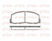 Sada brzdových destiček, kotoučová brzda KAWE 0188 00