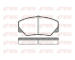 Sada brzdových destiček, kotoučová brzda KAWE 0206 00