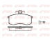 Sada brzdových destiček, kotoučová brzda KAWE 0221 00
