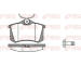 Sada brzdových destiček, kotoučová brzda KAWE 0263 92