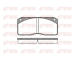 Sada brzdových destiček, kotoučová brzda KAWE 0278 00