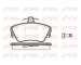 Sada brzdových destiček, kotoučová brzda KAWE 0309 10