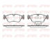 Sada brzdových destiček, kotoučová brzda KAWE 0384 60
