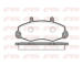 Sada brzdových destiček, kotoučová brzda KAWE 0391 00