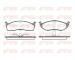 Sada brzdových destiček, kotoučová brzda KAWE 0447 00