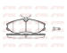 Sada brzdových destiček, kotoučová brzda KAWE 0462 00