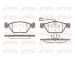 Sada brzdových destiček, kotoučová brzda KAWE 0589 22