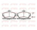 Sada brzdových destiček, kotoučová brzda KAWE 0590 02