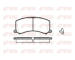 Sada brzdových destiček, kotoučová brzda KAWE 0595 02