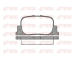 Sada brzdových destiček, kotoučová brzda KAWE 0801 00