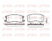 Sada brzdových destiček, kotoučová brzda KAWE 0803 02