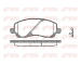Sada brzdových destiček, kotoučová brzda KAWE 0804 02