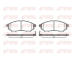 Sada brzdových destiček, kotoučová brzda KAWE 0852 14