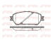 Sada brzdových destiček, kotoučová brzda KAWE 0898 00