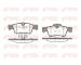 Sada brzdových destiček, kotoučová brzda KAWE 0991 10