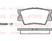 Sada brzdových destiček, kotoučová brzda KAWE 1231 00